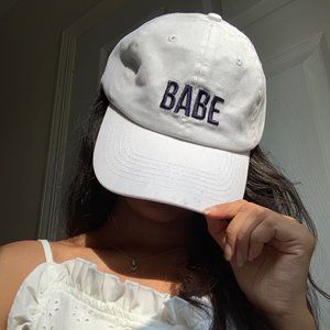 NWOT BABE Rosé Cap/Hat